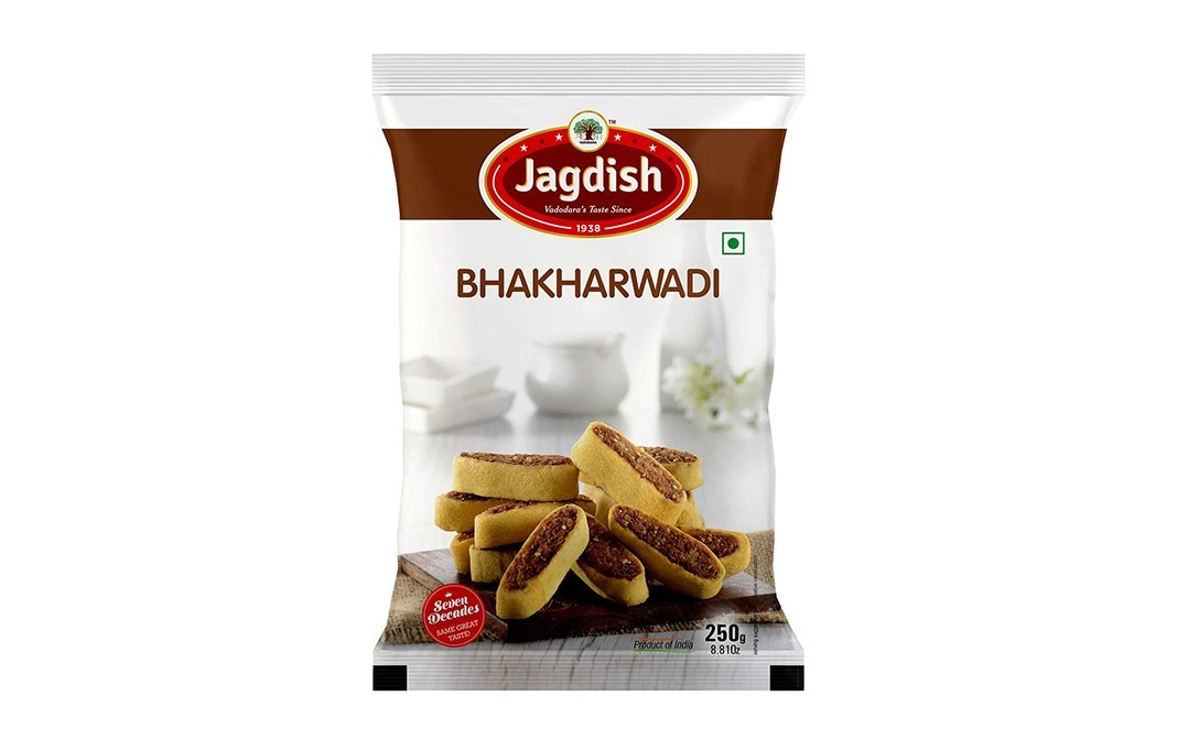 Jagdish Farshan Bhakharwadi    Pack  250 grams